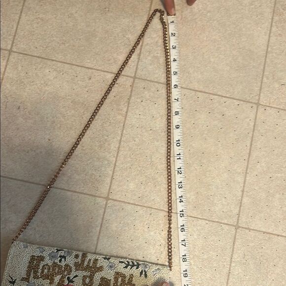 Ivory Bridal Beaded Purse - Picture 8 of 8